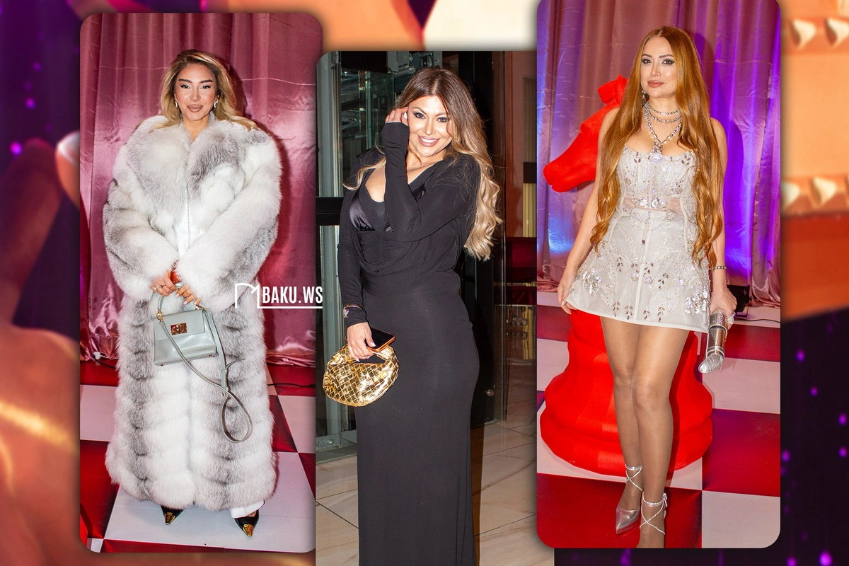 Aygün Kazımovanın ad günündə geyimləri ilə bərq vuran MƏŞHURLAR