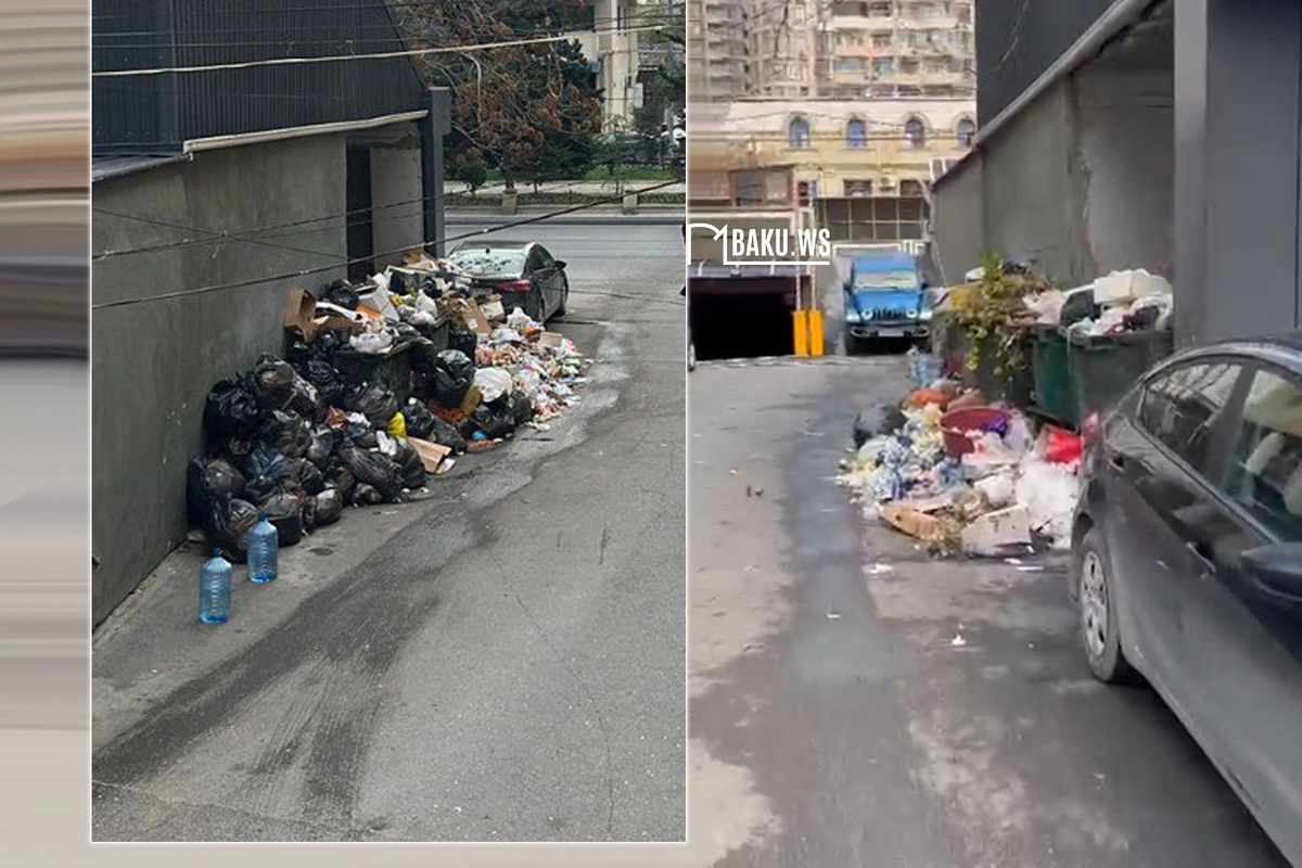 Xətai rayonunda zibil yığılmamasının səbəbi ŞADLIQ SARAYI İMİŞ...