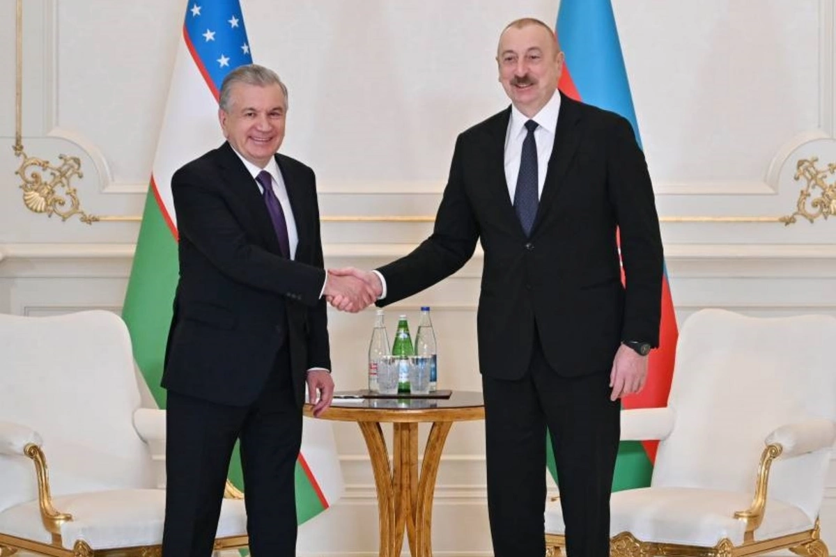 A telephone conversation took place between the presidents of Azerbaijan and Uzbekistan