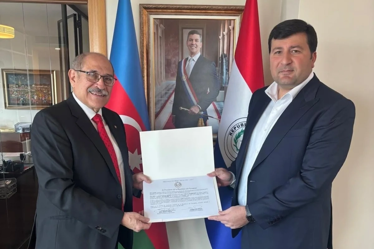 Paraqvay Azərbaycana fəxri konsul təyin edib