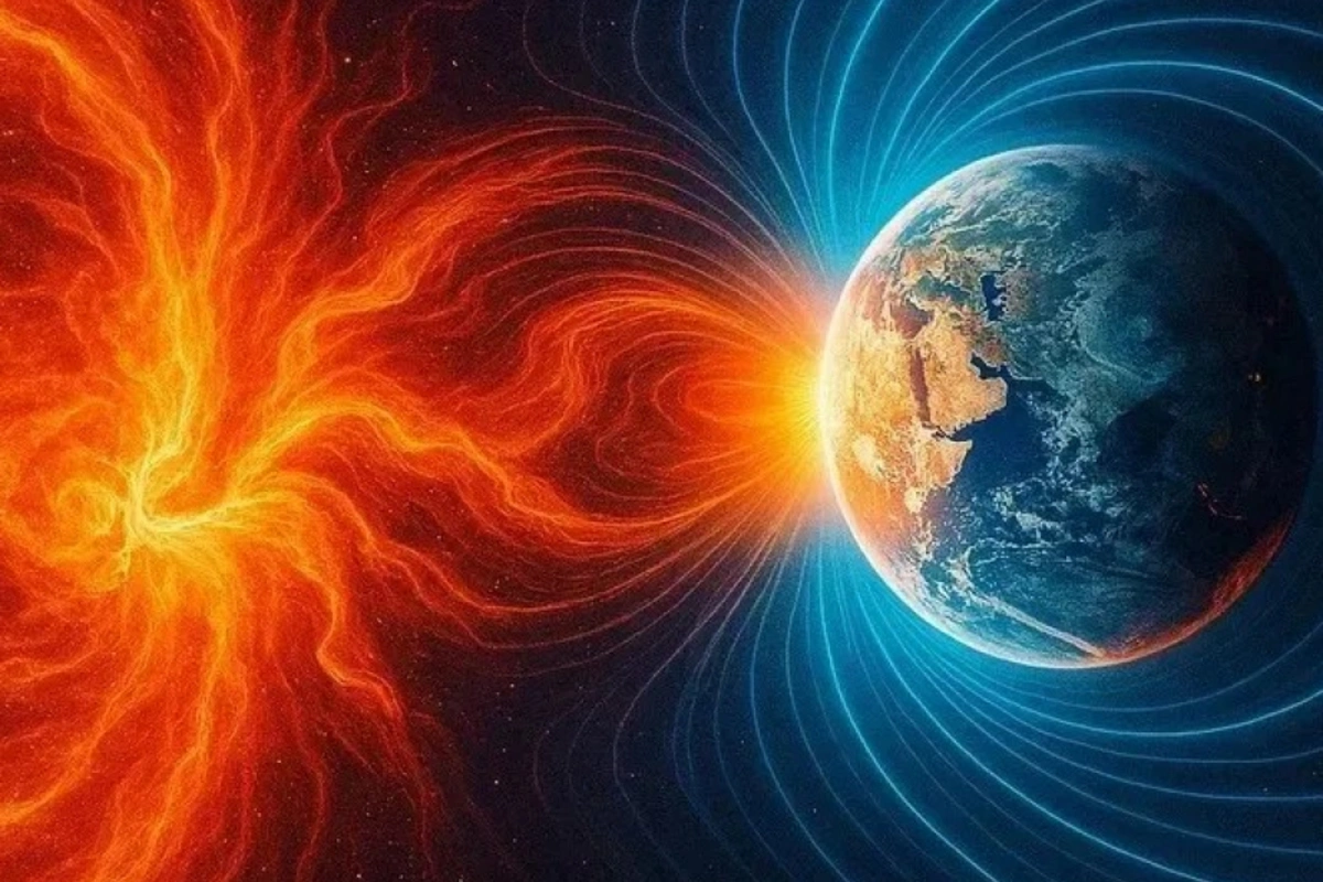 Ученые зафиксировали на Земле магнитную бурю почти максимального уровня