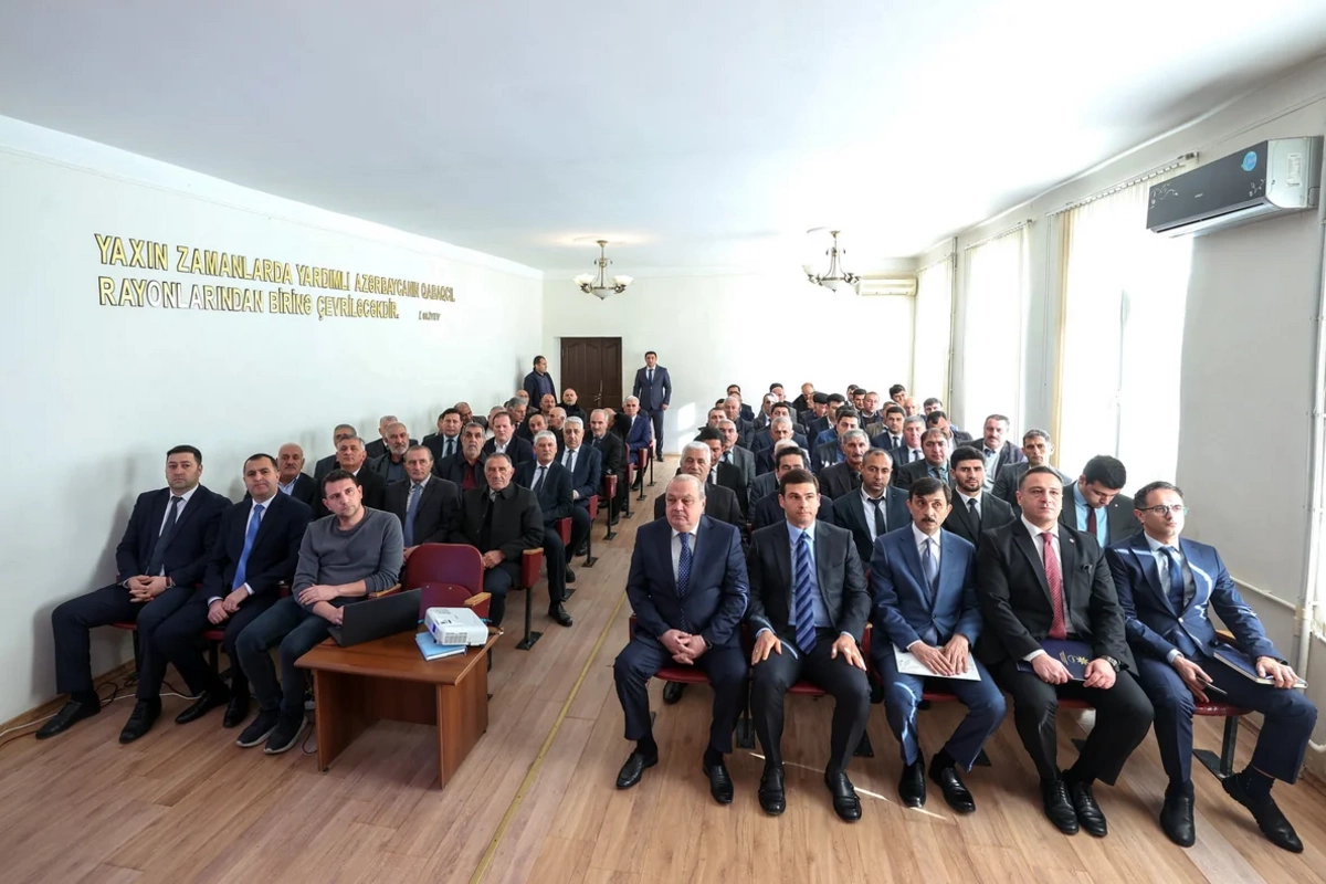 KOBİA tərəfindən Yardımlı rayonunda sahibkarlarla görüş keçirilib