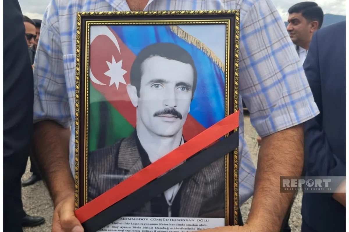 Laçında I Qarabağ müharibəsinin itkin-şəhidi Cümşüd Məmmədov dəfn edilib
