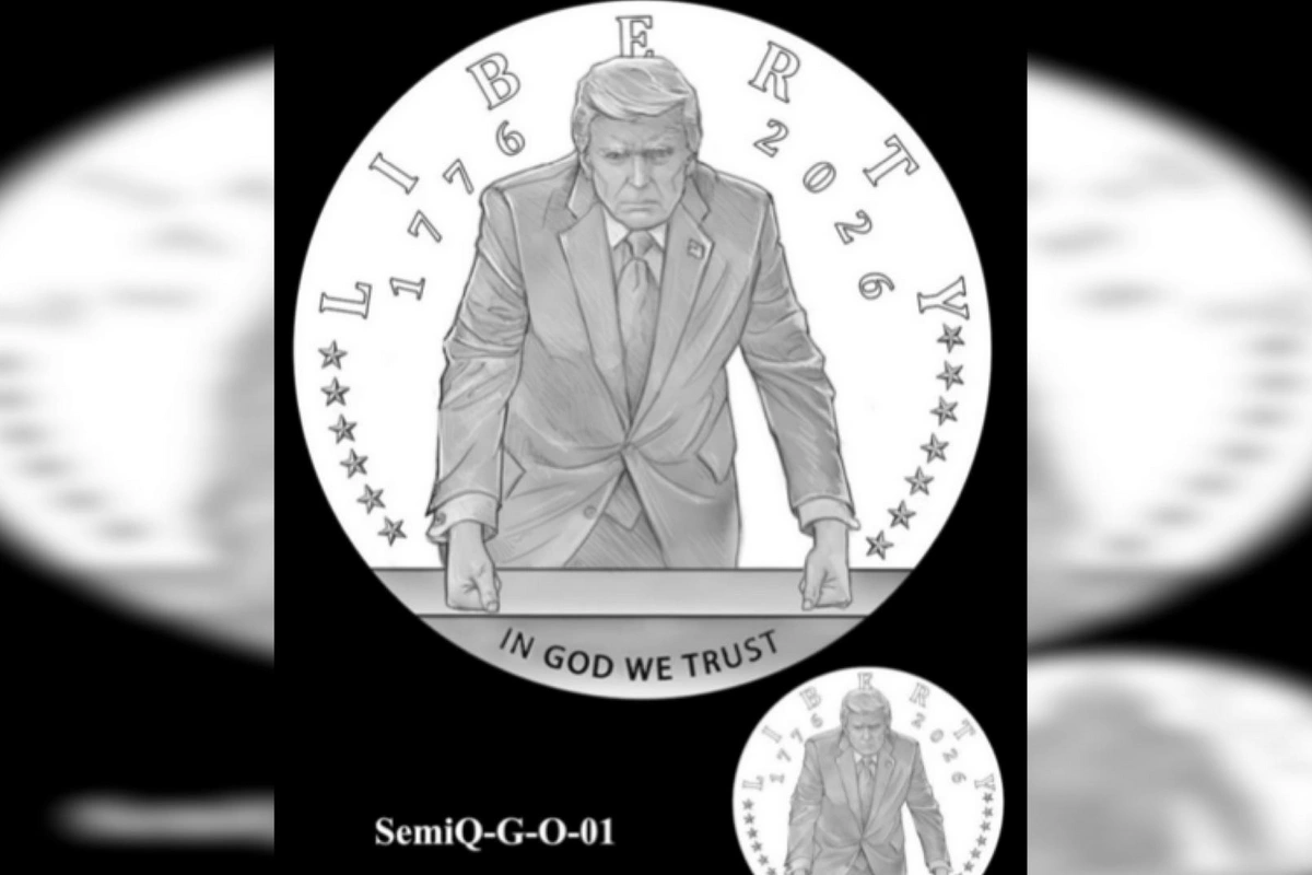 ABŞ 250 illiyi münasibətilə Donald Trampın təsviri olan qızıl yubiley sikkəsi buraxacaq