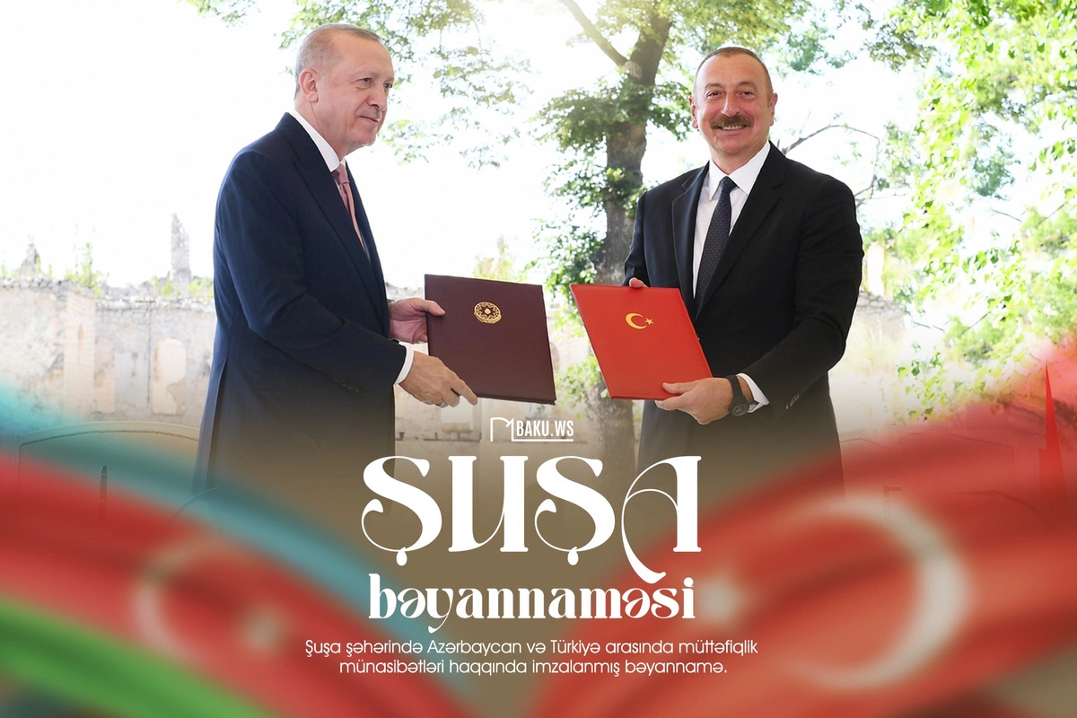 Azərbaycan və Türkiyə arasında imzalanmış Şuşa Bəyannaməsindən 4 il ötür