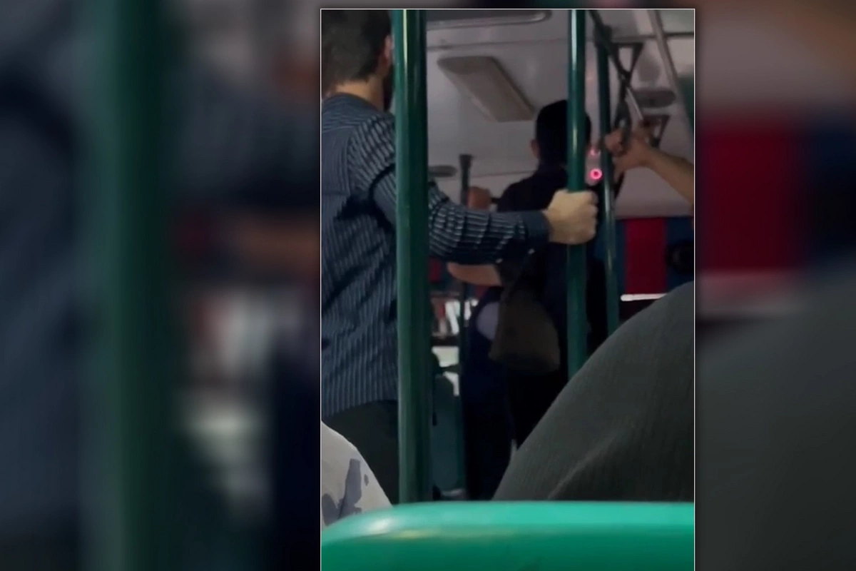 Bakıda avtobusda MÜBAHİSƏ: "Salaram səni təpiyimin altına, tez sür" - TƏFƏRRÜAT