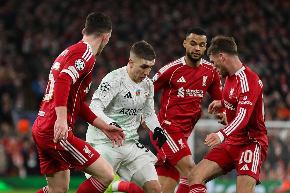 Çempionlar Liqası: Liverpul - Qarabağ oyununda üçüncü qol vurulub