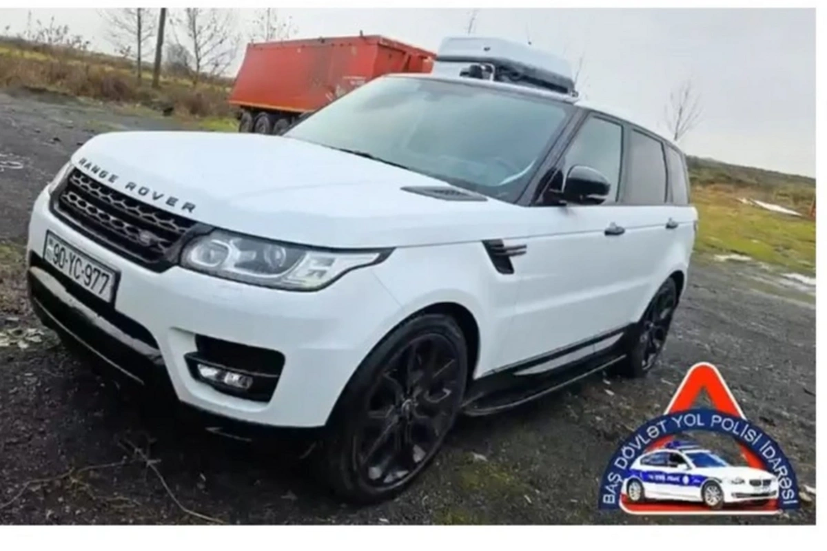 Range Roverlə təhlükəli manevr edən sürücü həbs olunub