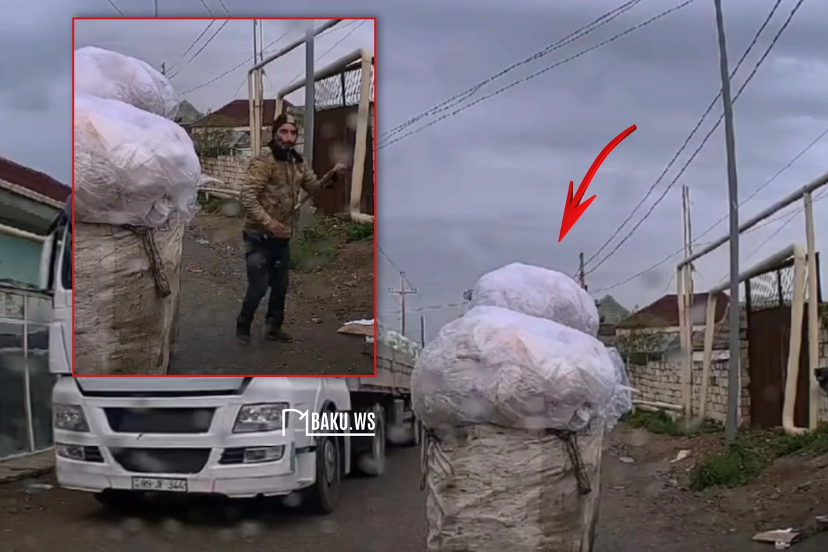 Arabasıyla yolu bağlayıb, sürücüləri dəmirlə hədələyən şəxs saxlanıldı