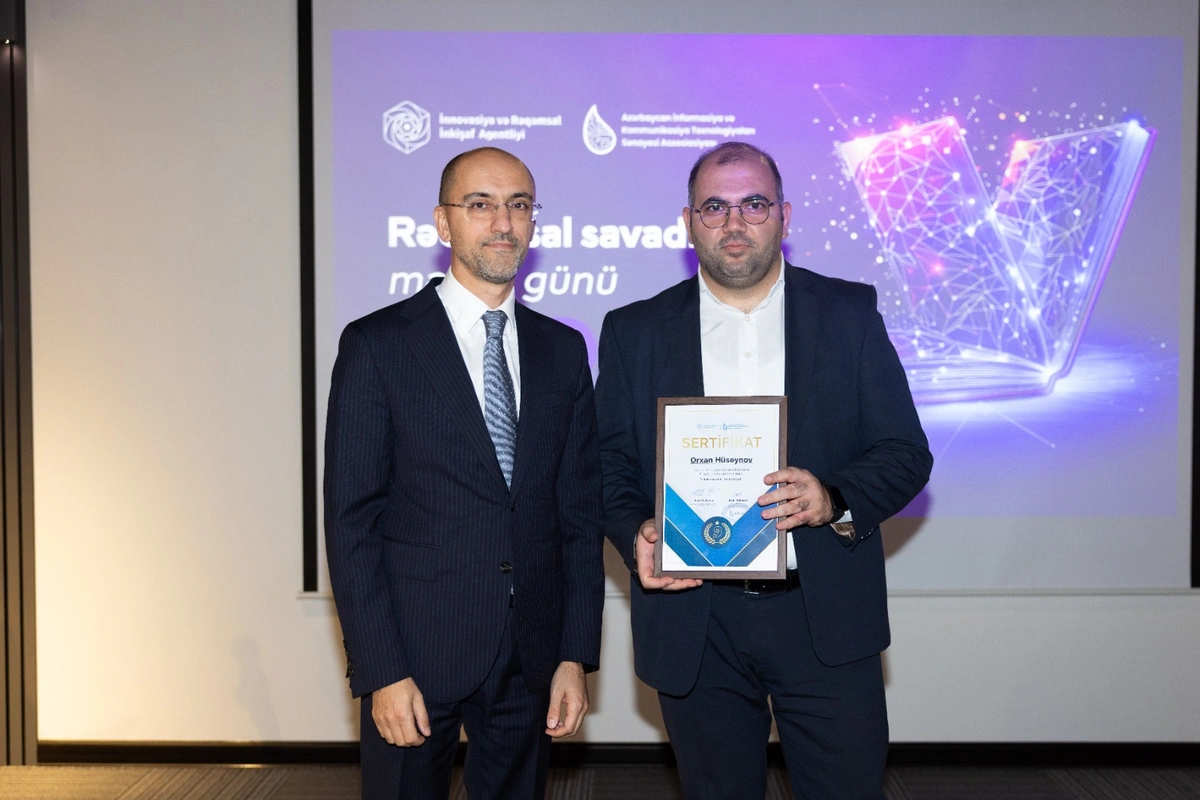 BAKU.WS-in əməkdaşı Rəqəmsal Savadlılıq sertifikatına layiq görülüb BAKU.WS-in əməkdaşı Rəqəmsal Savadlılıq sertifikatına layiq görülüb