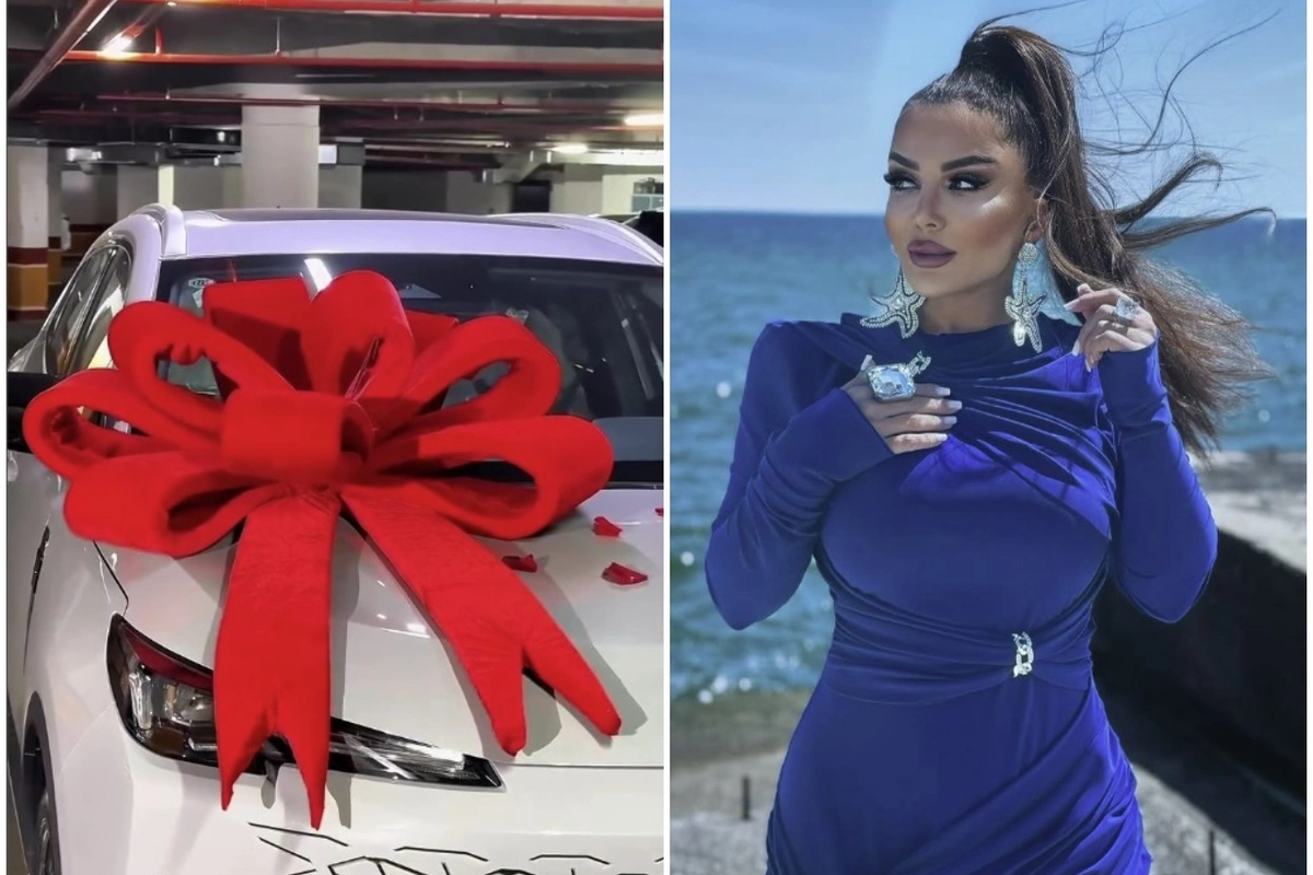 Zenfira İbrahimova qızı Dənizə avtomobil hədiyyə etdi