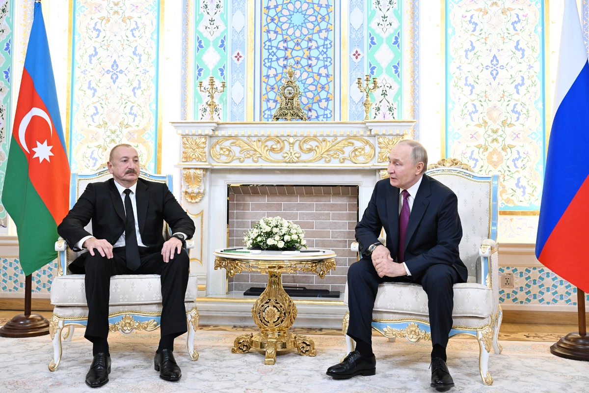 Prezident İlham Əliyev: Azərbaycanla Rusiya arasında əmtəə dövriyyəsinin artmasında yaxşı dinamika mövcuddur Prezident İlham Əliyev: Azərbaycanla Rusiya arasında əmtəə dövriyyəsinin artmasında yaxşı dinamika mövcuddur