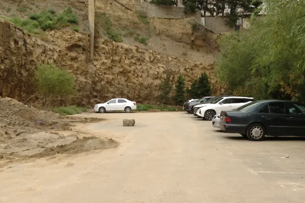 Xətai rayonu ərazisində yenidən sürüşmə təhlükəsi yaranıb