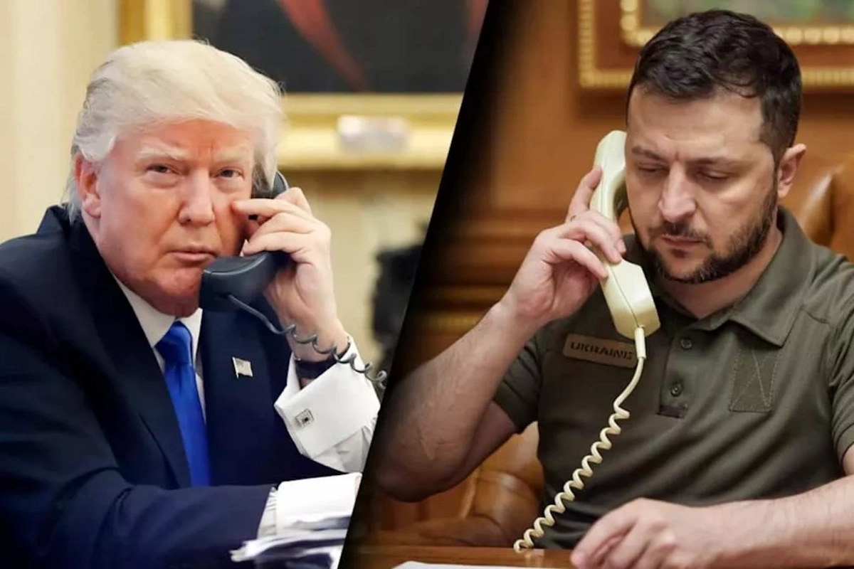 Зеленский и Трамп поговорили по телефону Зеленский и Трамп поговорили по телефону