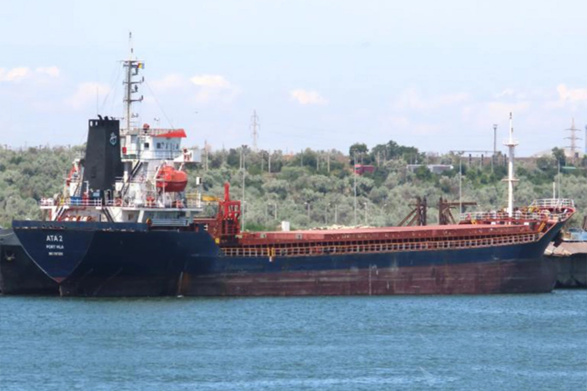 Odessa yaxınlığında azərbaycanlı dənizçilərin olduğu yük gəmisi PUA hücumuna məruz qaldı
