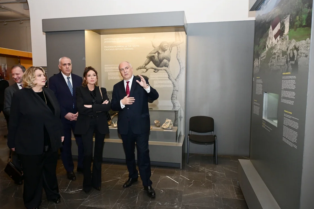Mehriban Əliyeva Tbilisidə Gürcüstan Milli Muzeyində olub