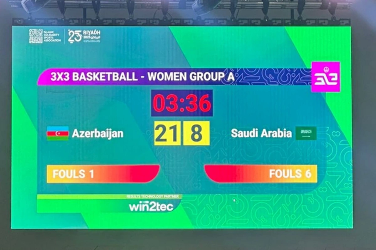 İslamiada: Azərbaycanın 3x3 basketbol millisi ilk oyununda qələbə qazanıb