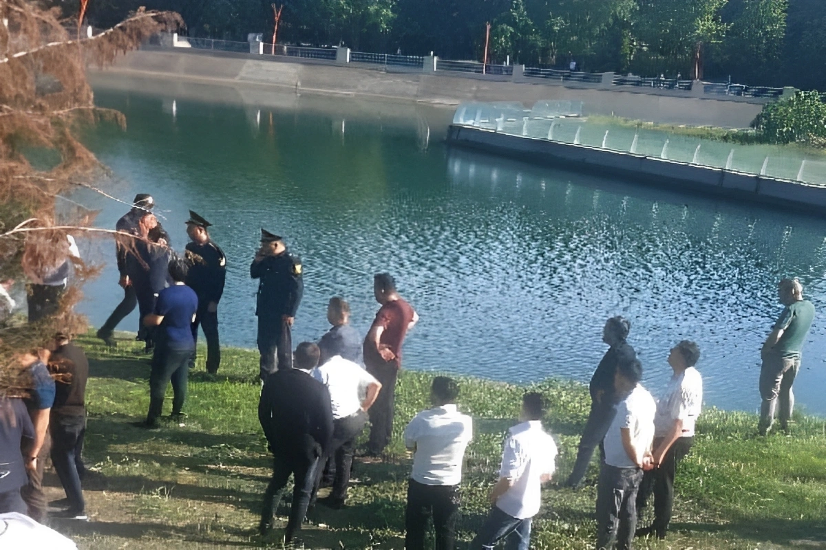Bərdədə çayda batan Əlinin FOTOSU