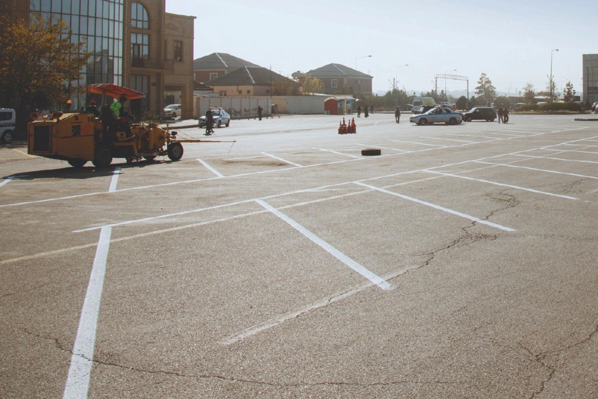 Sumqayıtın bu ərazisində yeni parklanma yerləri yaradılıb