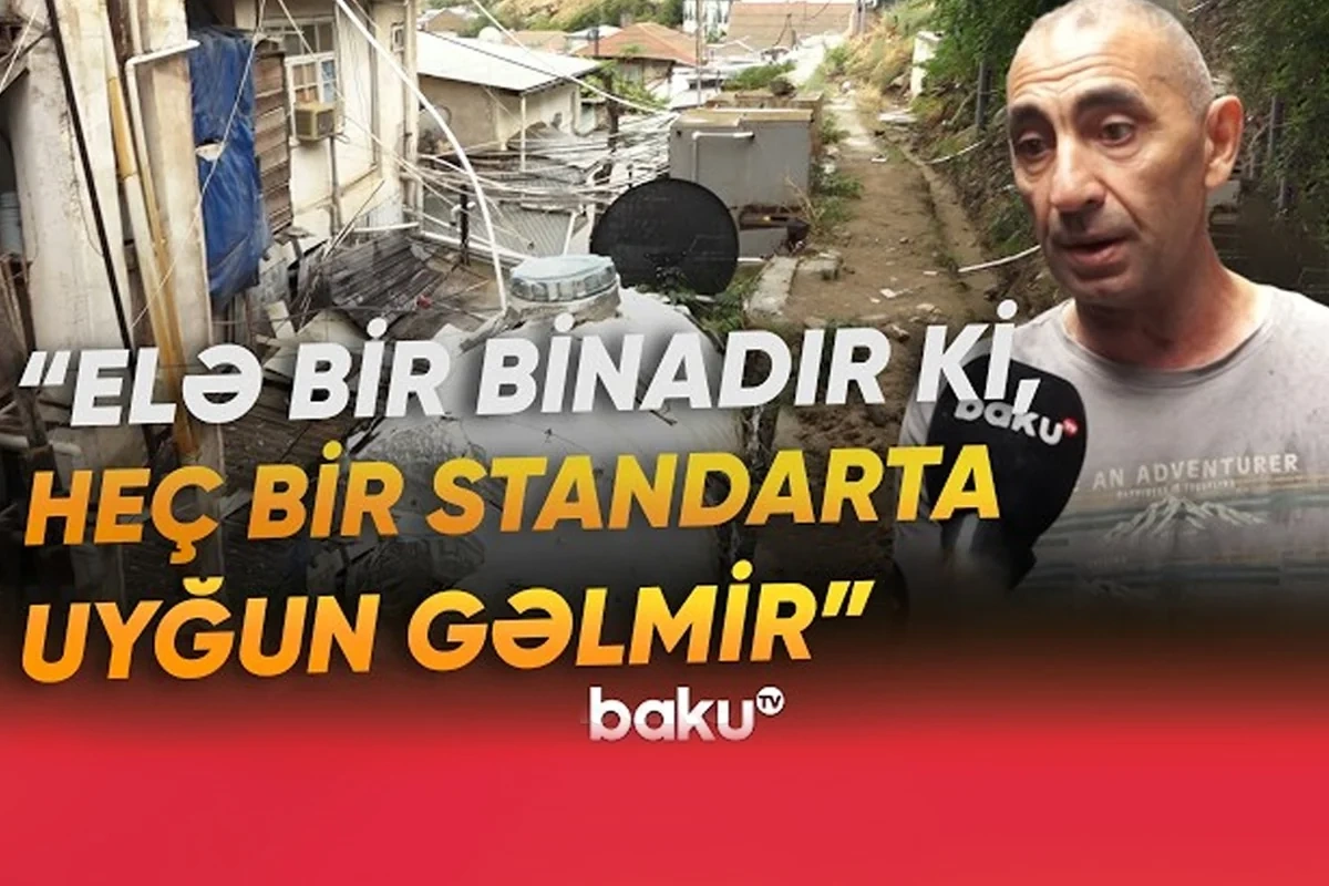 Kanalizasiya problemi sürüşməyə səbəb oldu? - Səbaildə nə baş verir?