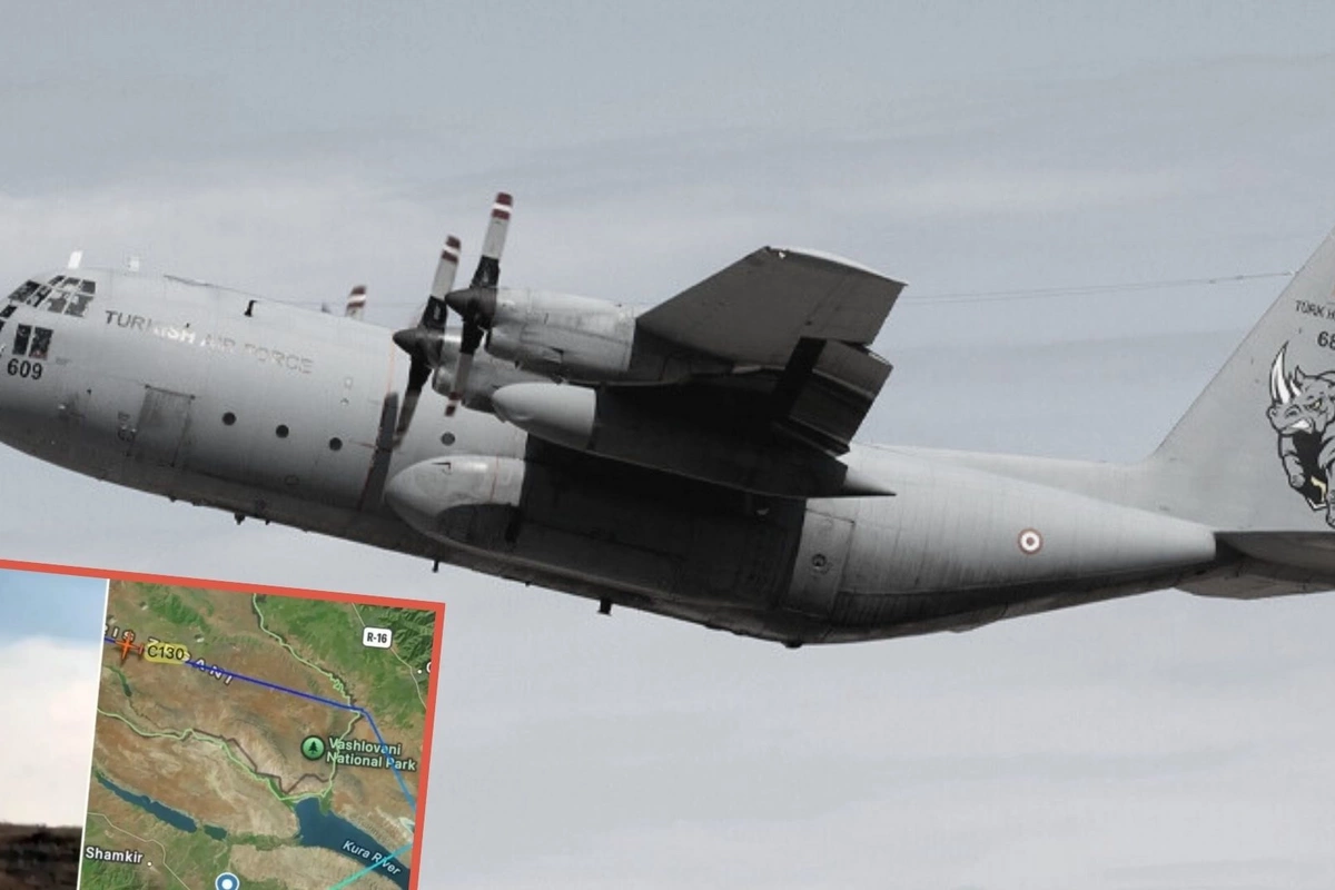 Türkiyənin C-130 təyyarəsinin hissələri Kayseridə tədqiq ediləcək