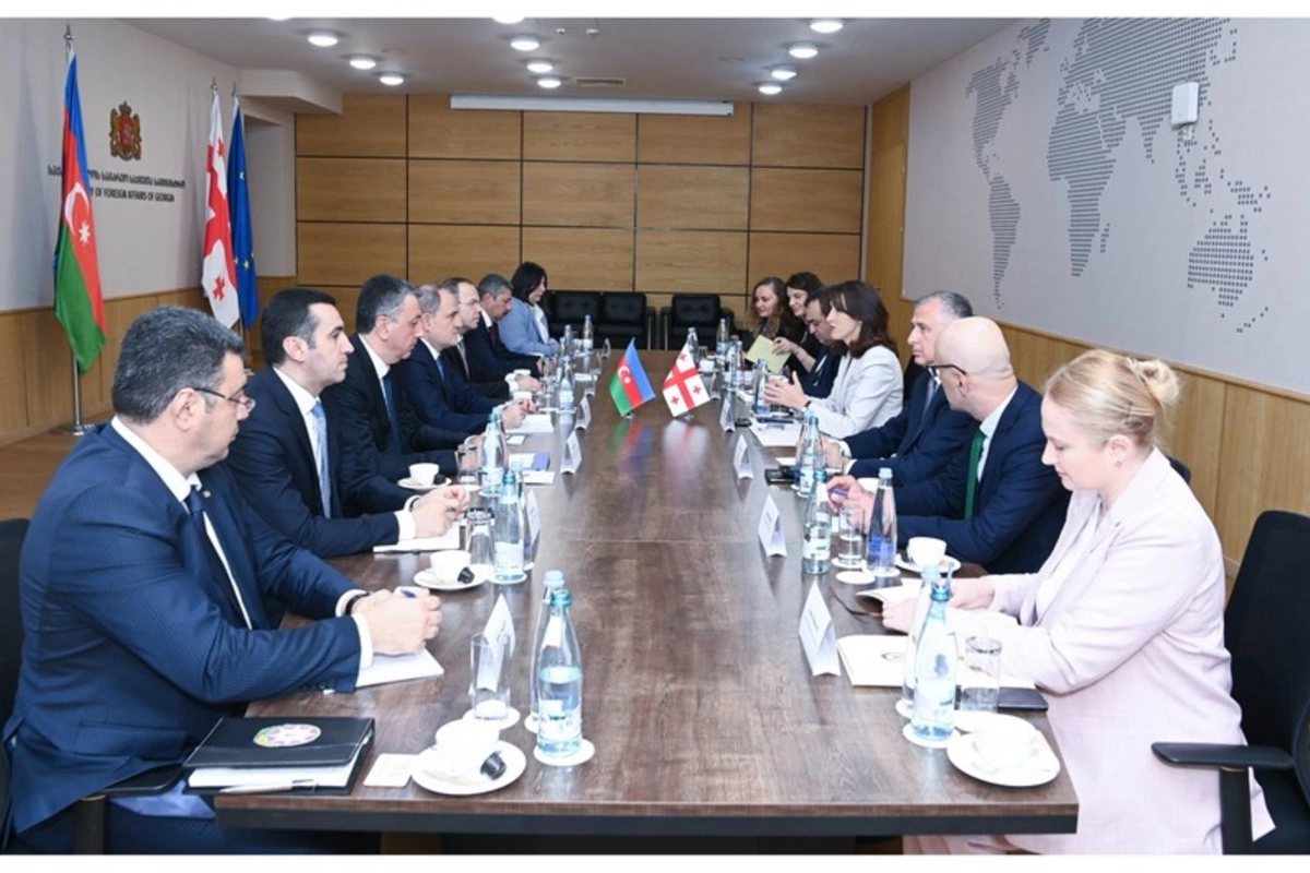 Ceyhun Bayramov Gürcüstanda rəsmi səfərdədir