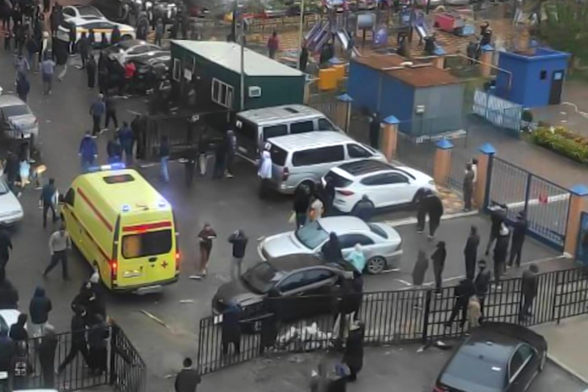 Dağıstanda partlayışların görüntüləri yayıldı - PUA hücumunun nəticələri