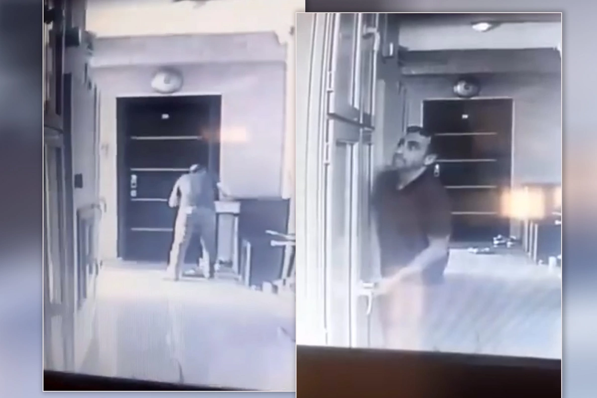 Bakıda naməlum kişi binanın blokunda sakinlərə qorxulu anlar yaşatdı - GÖRÜNTÜLƏR Bakıda naməlum kişi binanın blokunda sakinlərə qorxulu anlar yaşatdı - GÖRÜNTÜLƏR