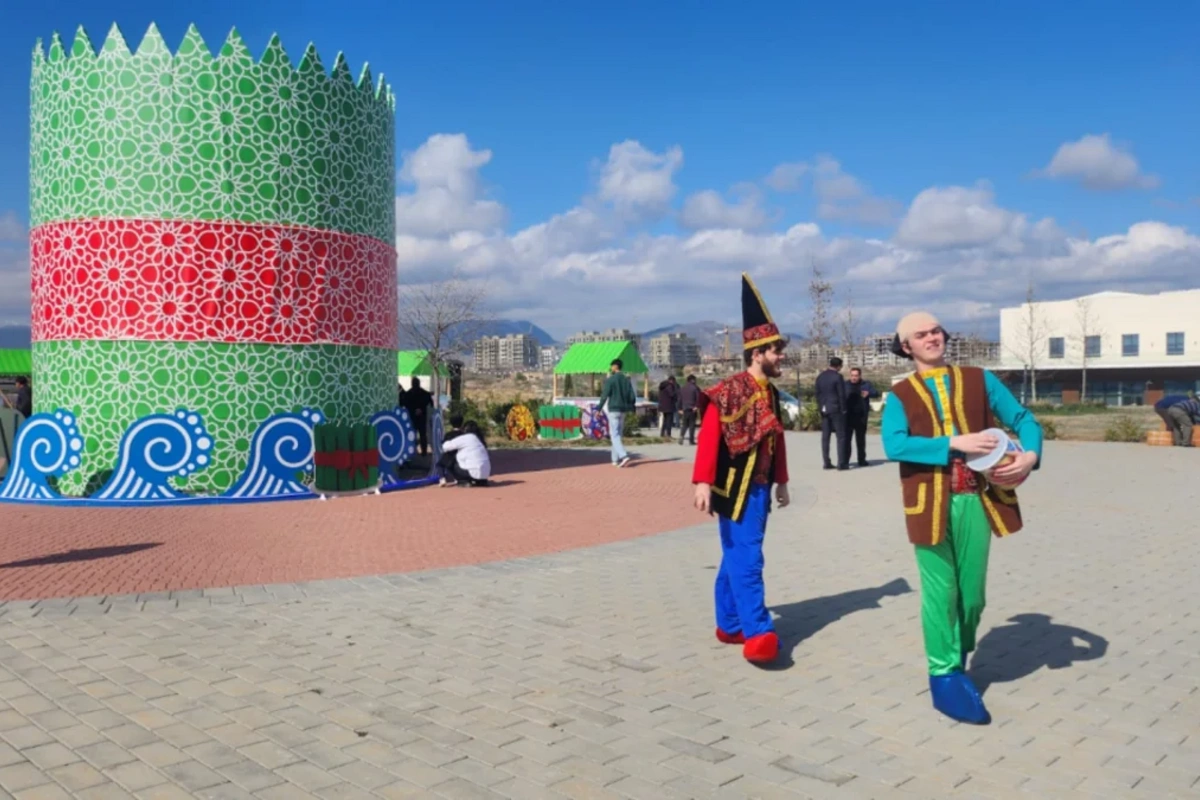 Ağdam şəhərində Novruz yarmarkası fəaliyyətə başlayıb