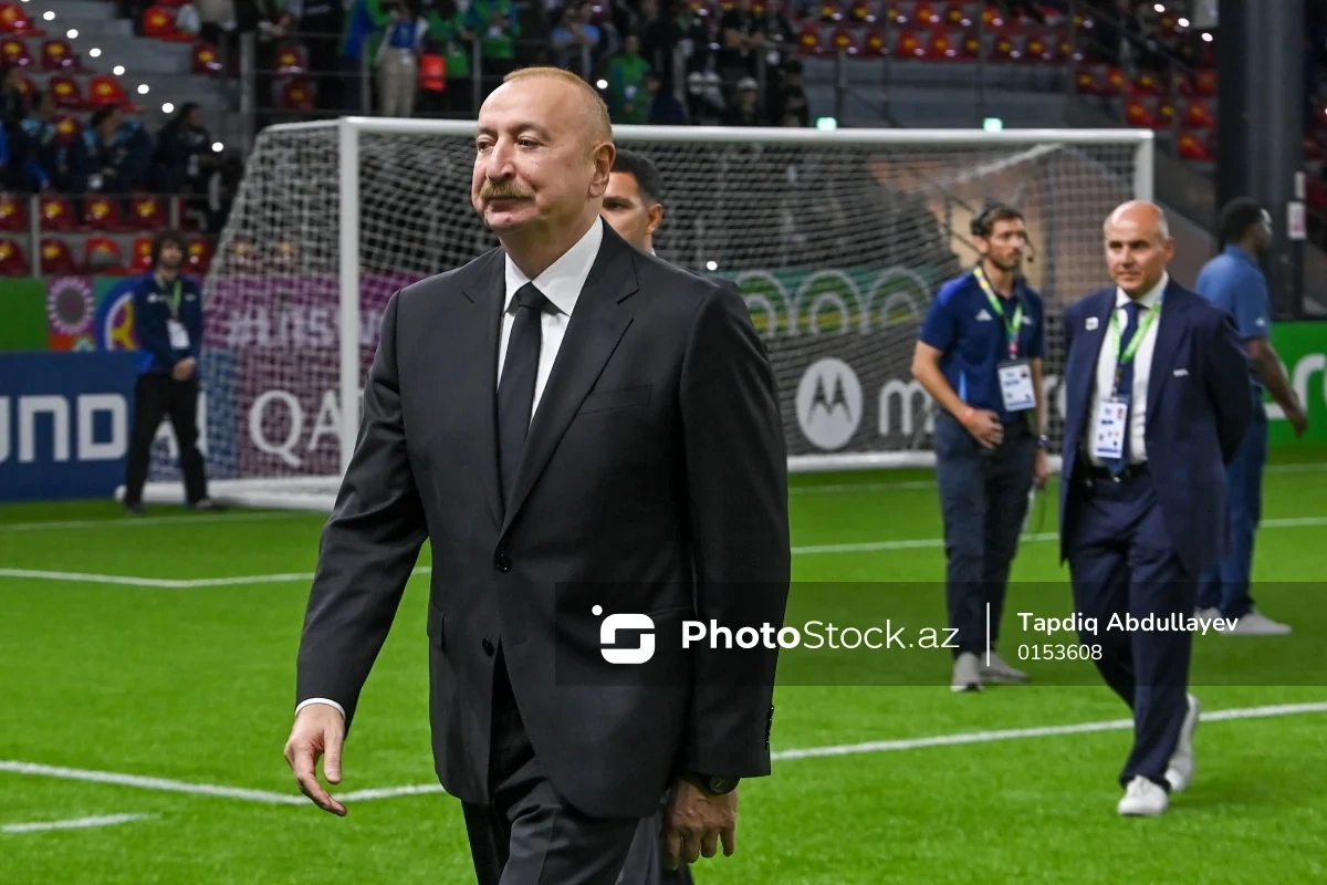 Prezident İlham Əliyev FIFA U-15 World Cup and Festivalın final matçını izləyib, mükafatlandırma mərasimində iştirak edib