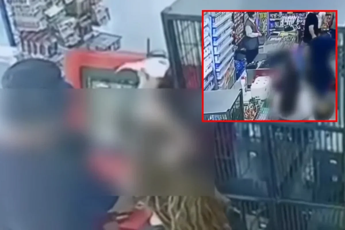 В Баку задержали мужчину, избившего жену в маркете
