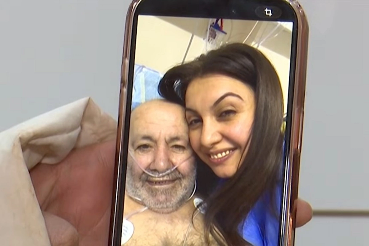 Xaçatryanın xəstəxanadan FOTOSU