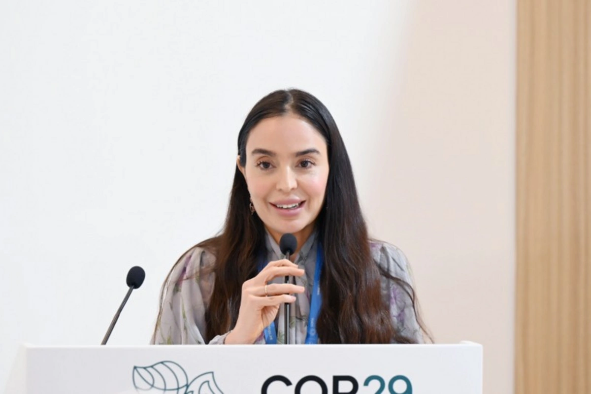 Leyla Əliyeva COP29 çərçivəsində bəbirlərin mühafizəsinə həsr olunmuş tədbirdə çıxış edib Leyla Əliyeva COP29 çərçivəsində bəbirlərin mühafizəsinə həsr olunmuş tədbirdə çıxış edib