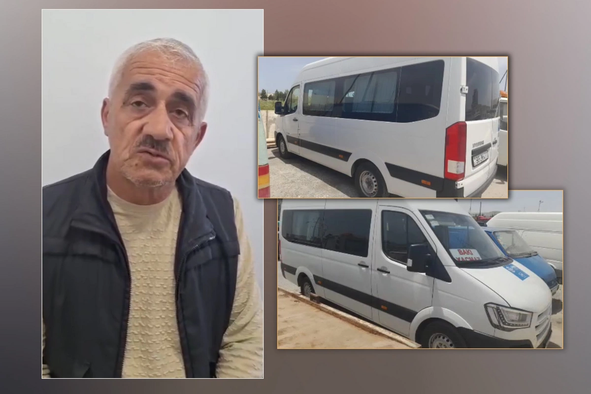 Narkotik vasitənin təsiri altında mikroavtobus idarə edən sürücü YAXALANDI