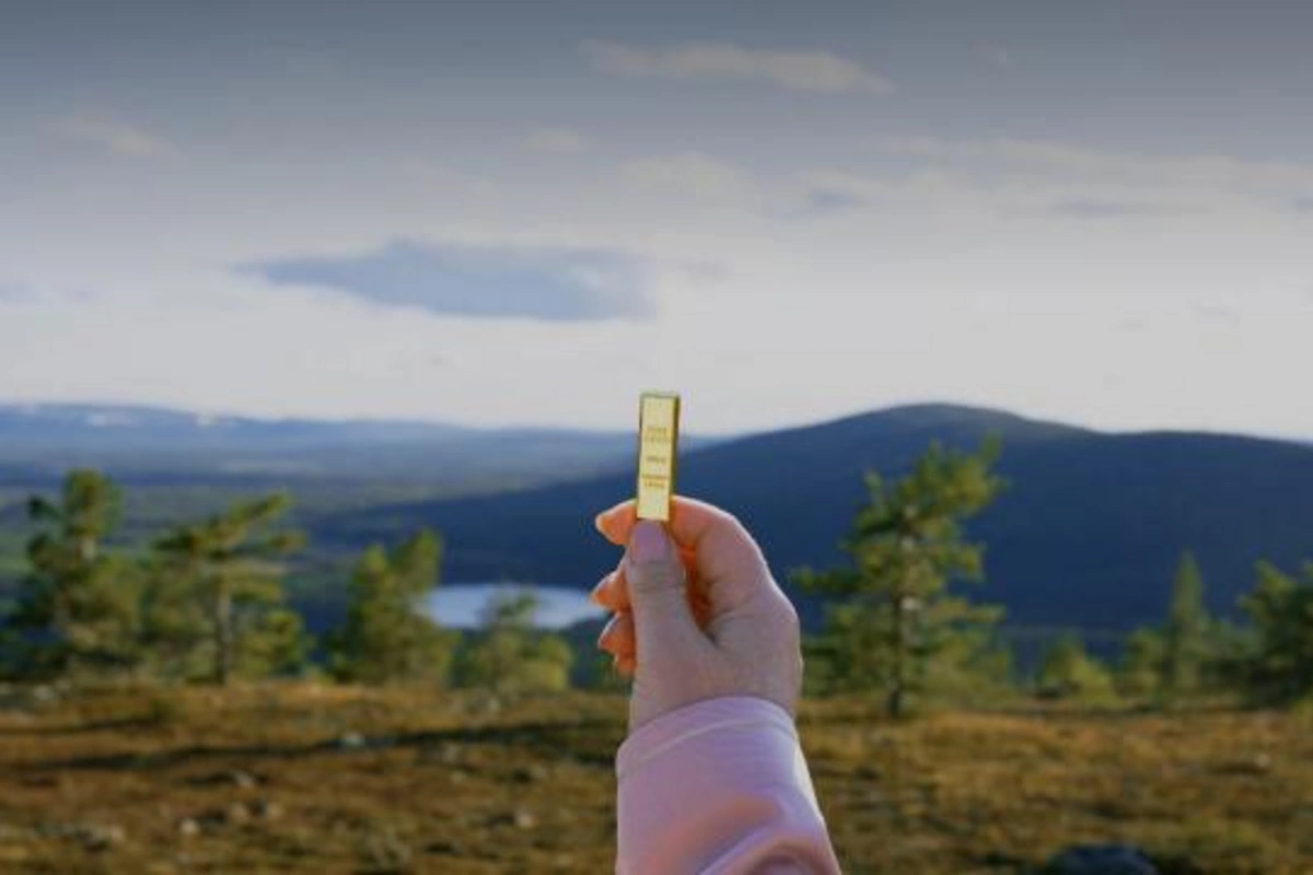 Finlandiyada turistlər üçün qızıl külçə gizlədildi