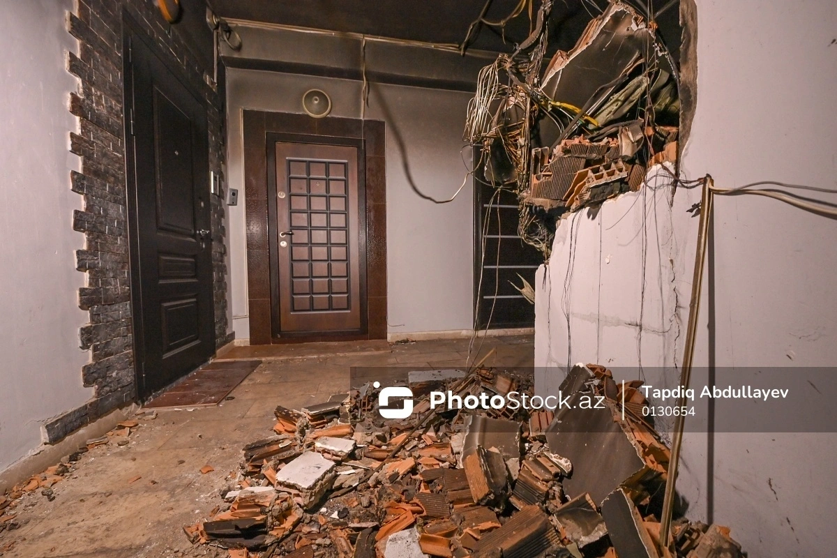 Yasamalda yanan binada təmir işləri nə yerdədir?