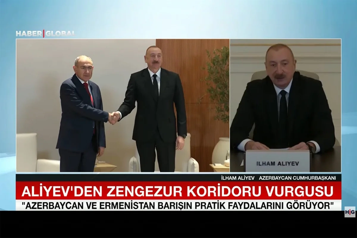 Haber Global prepared a video report on Ilham Aliyev's speech at the European Political Community Summit
