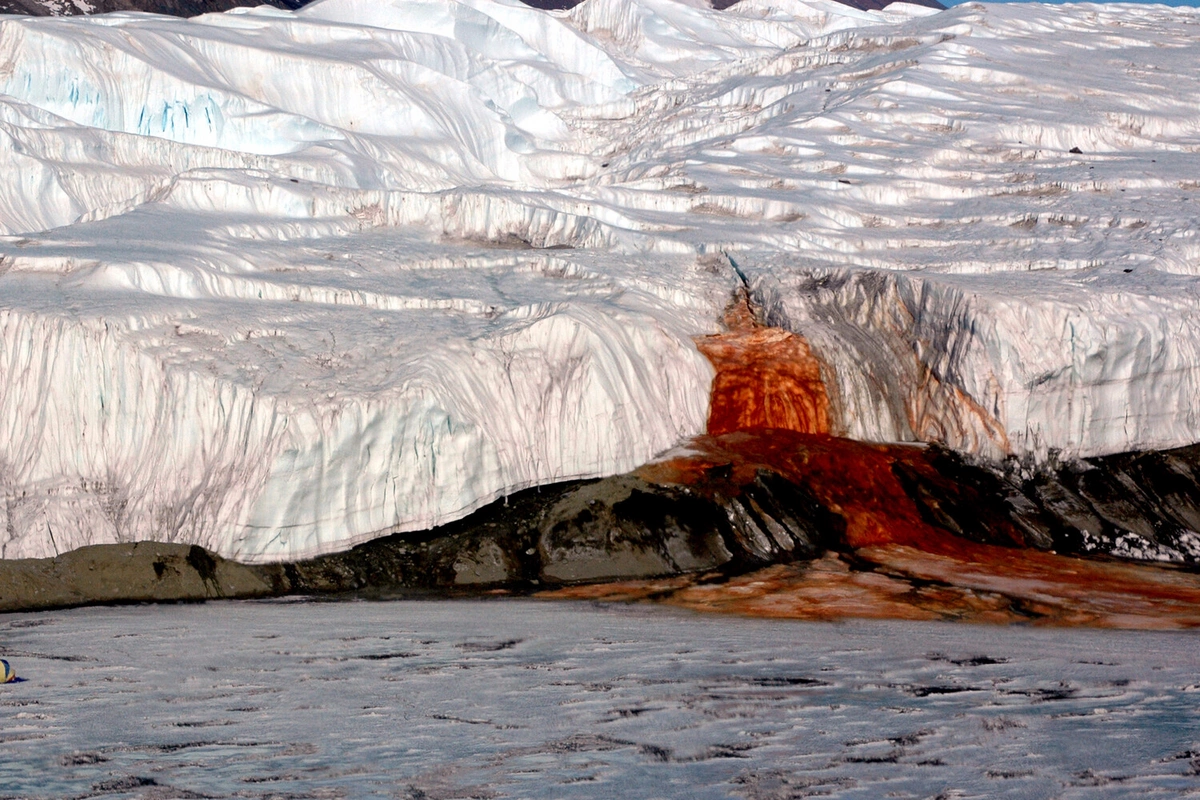 Blood Falls in Antarctica has revealed the secret of ancient life