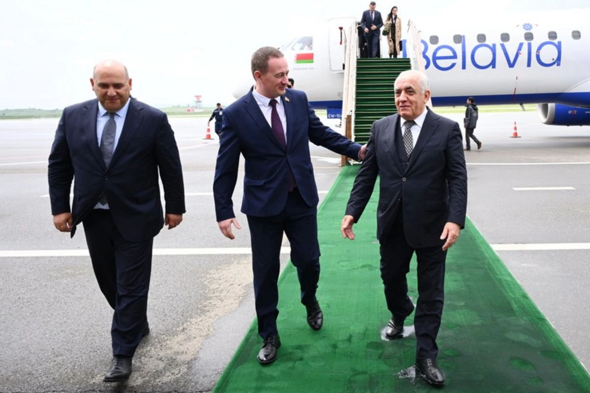 Belarusun Baş naziri Ağdama gedib