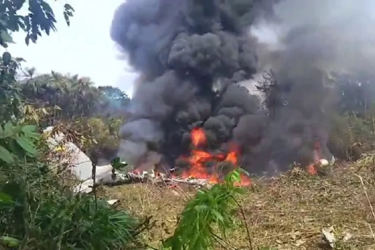Kolumbiyada hərbi təyyarənin qəzaya uğraması nəticəsində ölənlərin sayı 66-ya çatıb