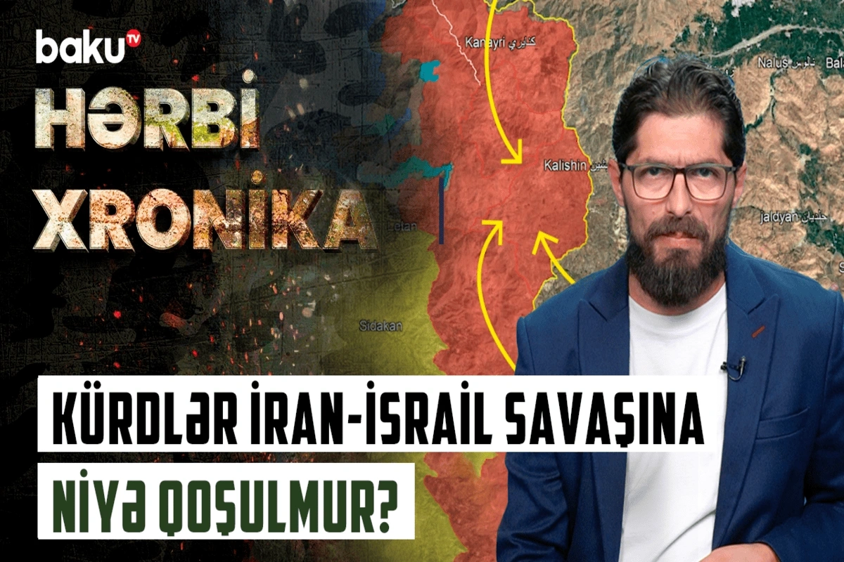 Kürdlərin İran-İsrail savaşında mövqeləri və pərdəarxası məqamlar Kürdlərin İran-İsrail savaşında mövqeləri və pərdəarxası məqamlar