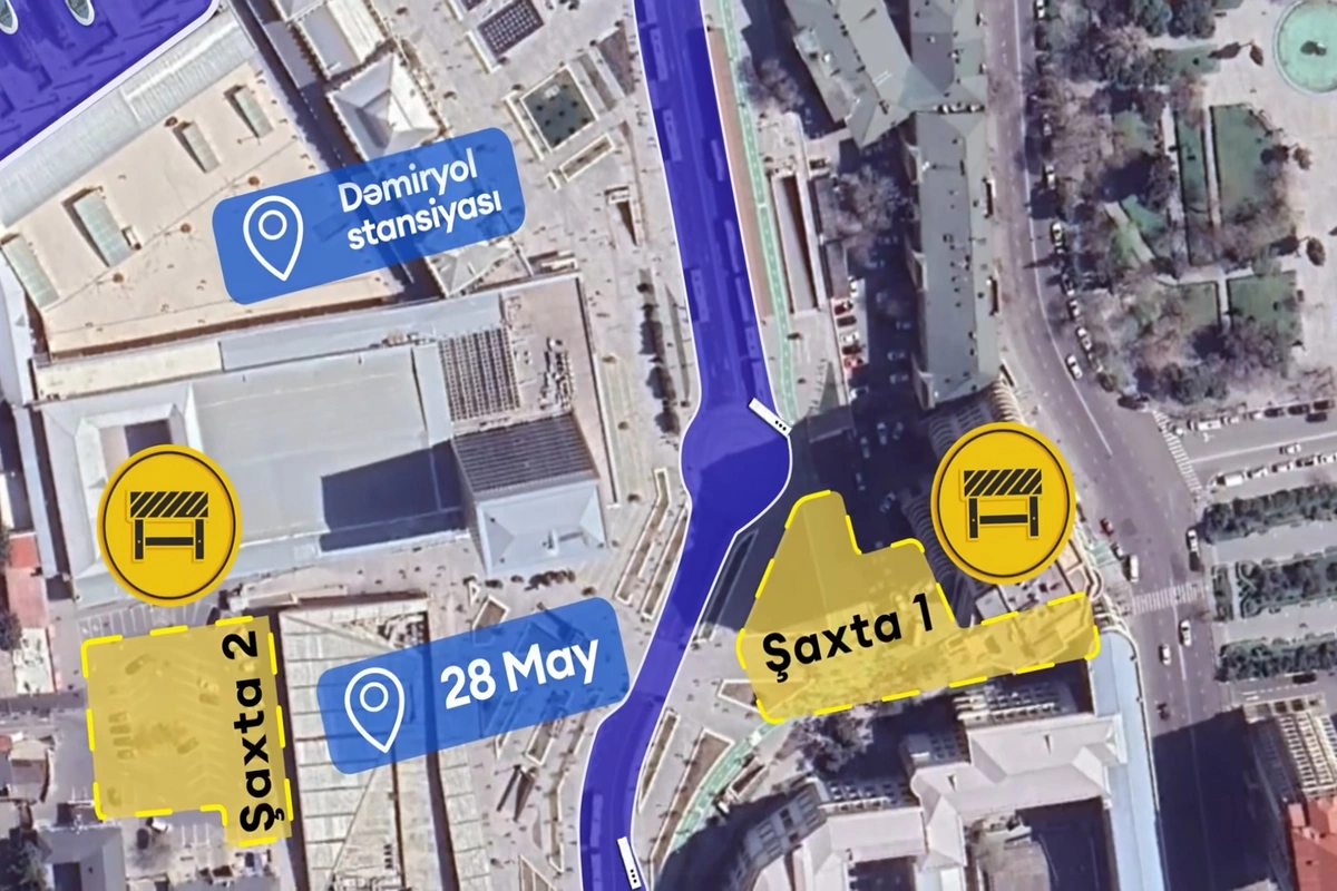 Bakı metrosunun Cəfər Cabbarlı - Nizami xəttində tunelin inşasına hazırlıq işləri 4-5 ay çəkəcək