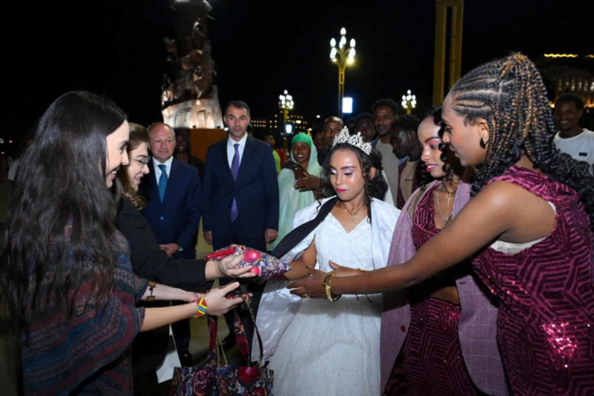Leila Aliyeva visited the Victory at Adwa Museum Complex in Addis Ababa