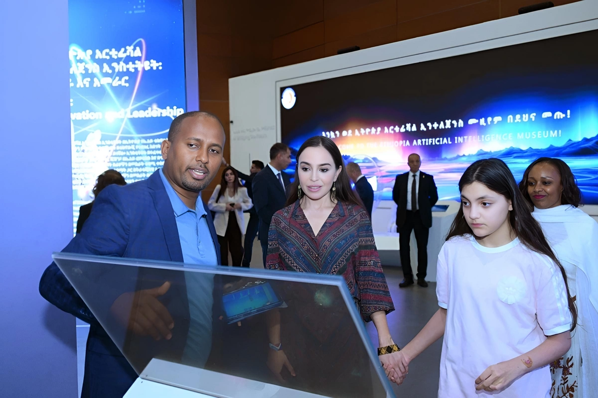 Leyla Əliyeva Efiopiya səfərindən görüntülər paylaşıb