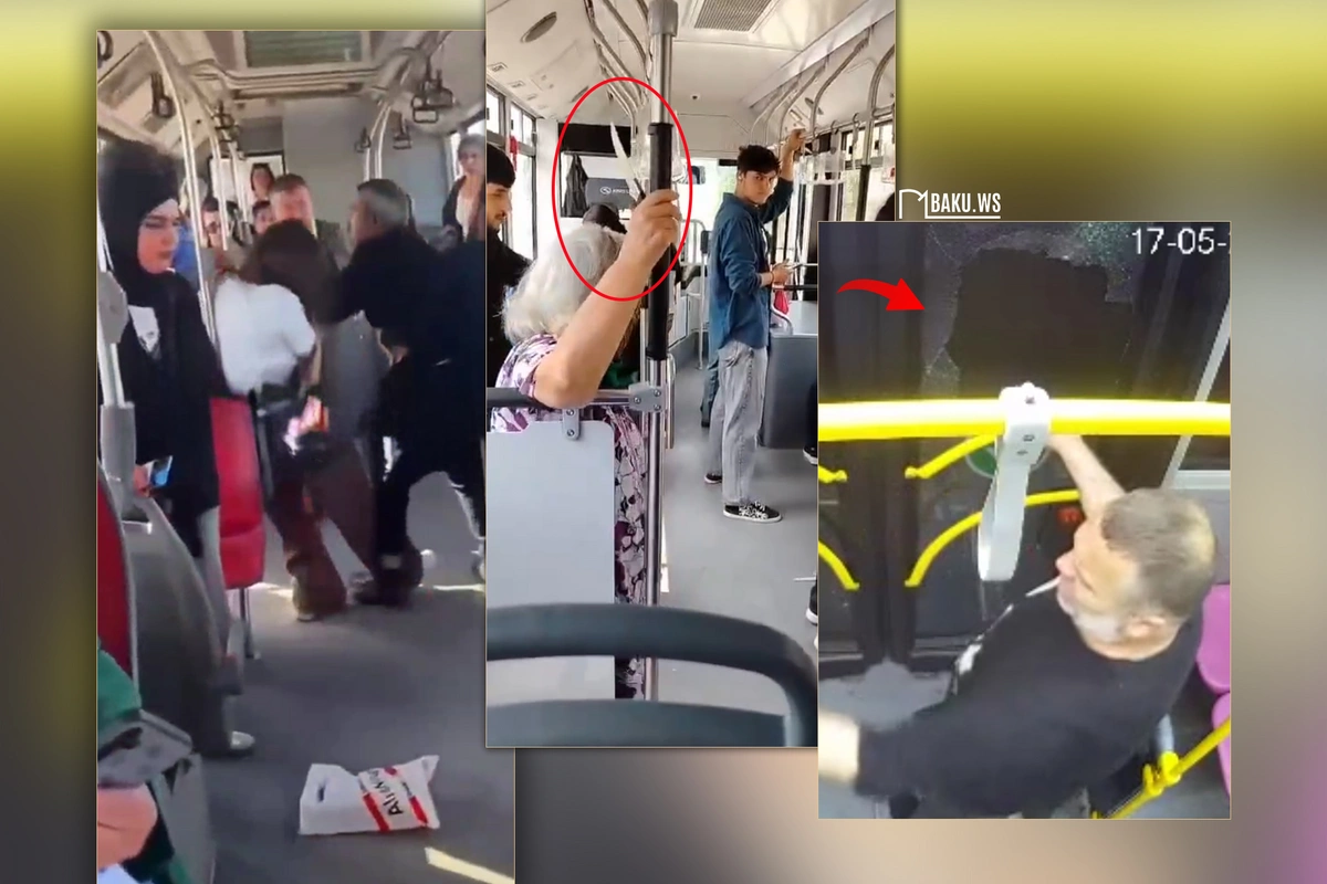 Avtobuslarda sərnişinlərin həyatını təhlükəyə atan İNSİDENTLƏR