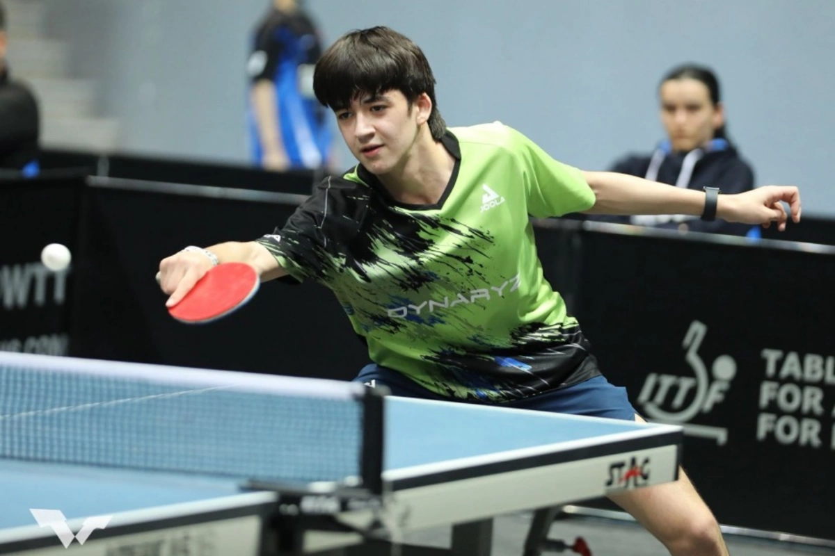 Azərbaycanın stolüstü tennisçisi beynəlxalq turnirin qalibi olub