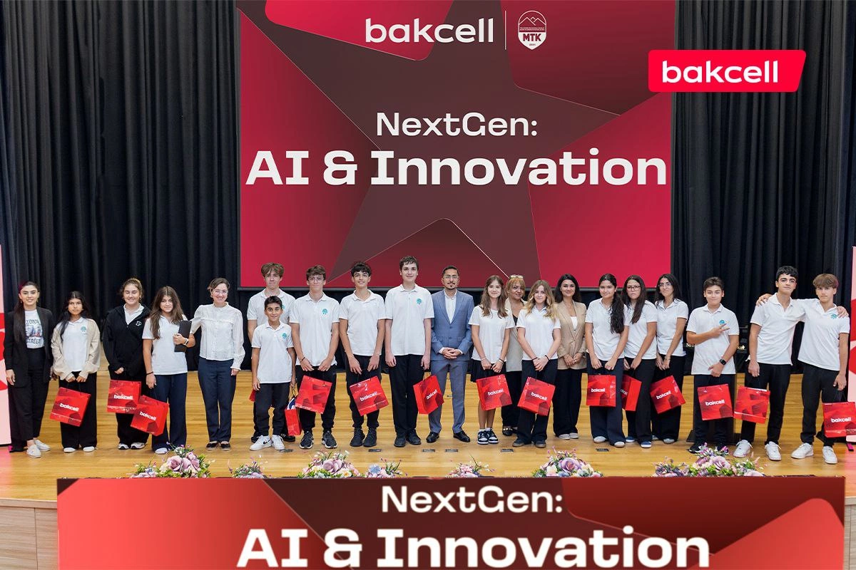 Bakcell Bilik Günü münasibətilə Müasir Təhsil Kompleksinin şagirdləri ilə görüşdü
