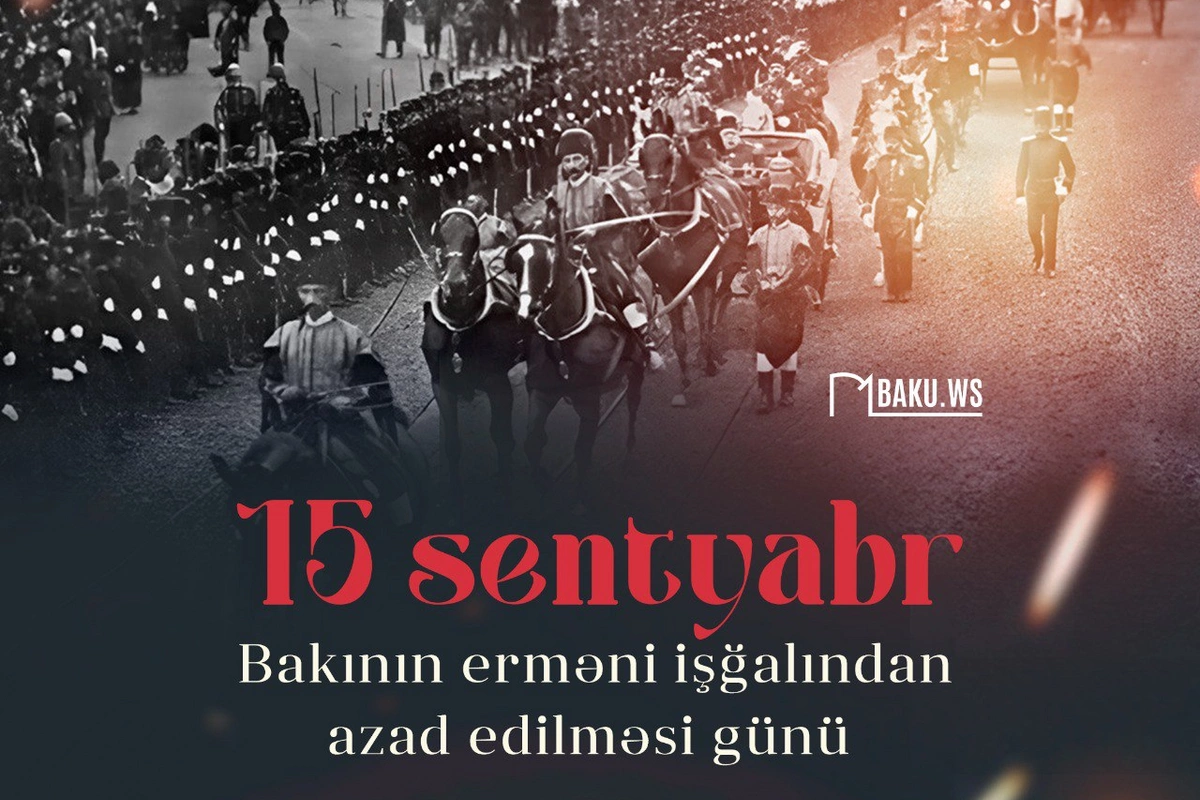 Bakının erməni-bolşevik işğalından azad olunmasından 107 il ötür Bakının erməni-bolşevik işğalından azad olunmasından 107 il ötür