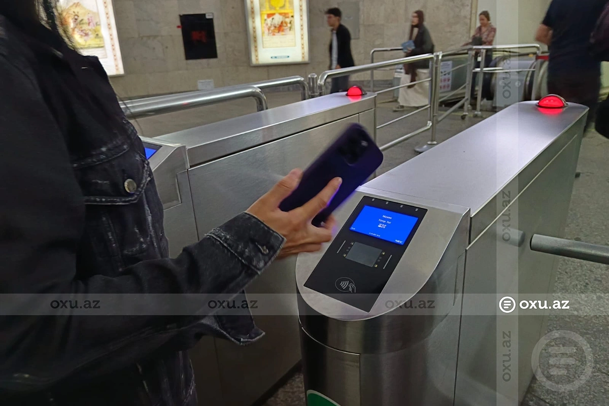 QR ödənişlərdə PROBLEM YARANIB - Bakı Metropolitenindən AÇIQLAMA QR ödənişlərdə PROBLEM YARANIB - Bakı Metropolitenindən AÇIQLAMA