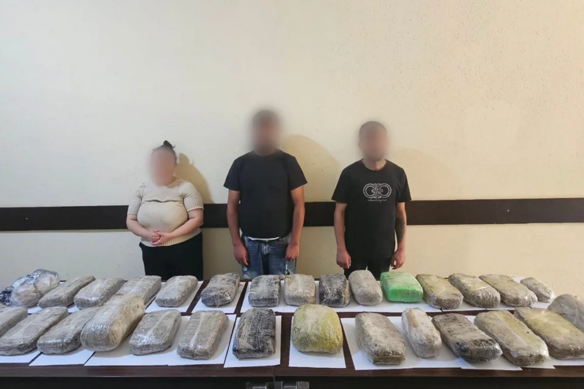 İrandan Azərbaycana külli miqdarda narkotikin keçirməsinin qarşısı alınıb